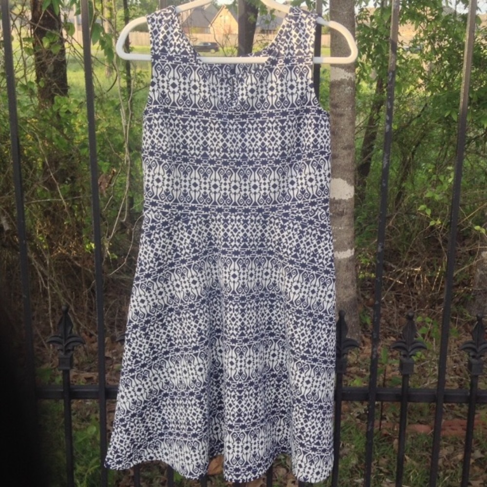 Cute Talbots fit and flair dress